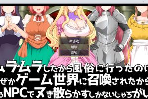 去风俗店穿越到游戏世界和NPC玩耍RPG 云汉化版+存档[新作/1G]