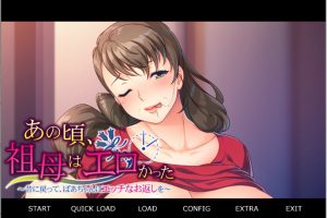 回到过去，给奶奶一个涩涩的回报 AI汉化版+全CG回想[新汉化/500M]